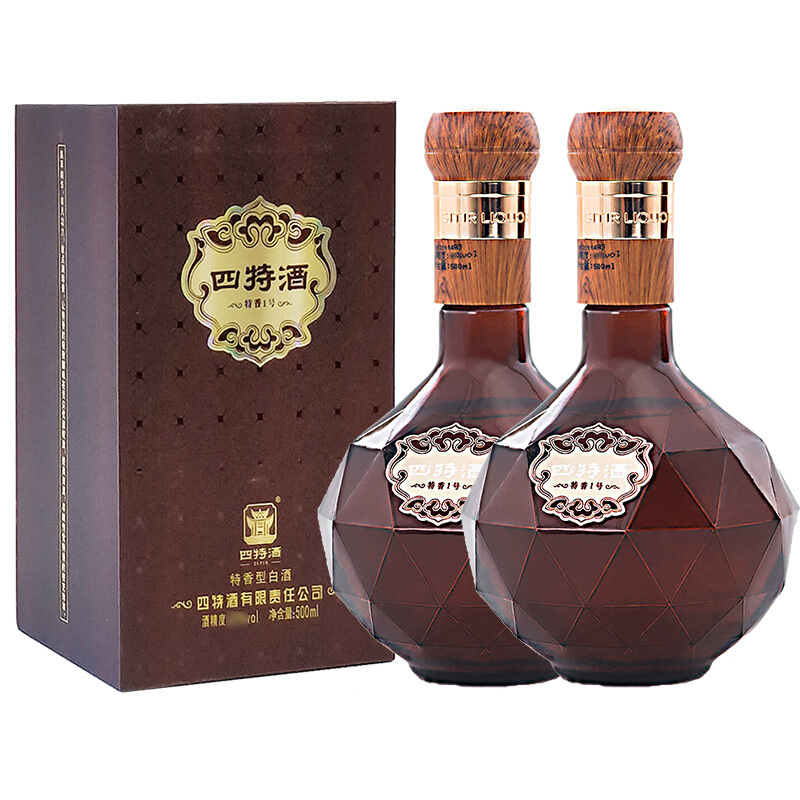 江西省四特酒特香1號45度特香型白酒500ml單瓶裝