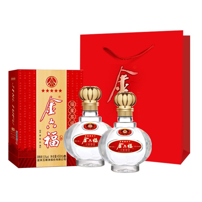 金六福五星福星高照52度濃香型450ml