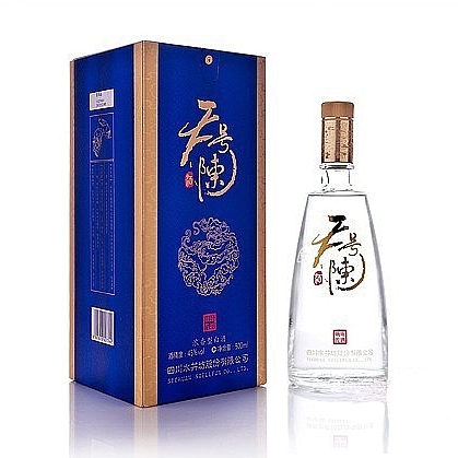 水井坊天號(hào)陳嫡傳晶瑩裝口感濃香型45度白酒500ml單瓶裝