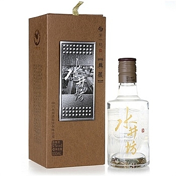 水井坊典藏小酒版口感濃香型52度白酒100ml單瓶裝