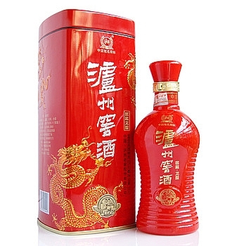 四川瀘州老窖窖藏龍釀鐵盒口感濃香型52度白酒500ml單瓶裝