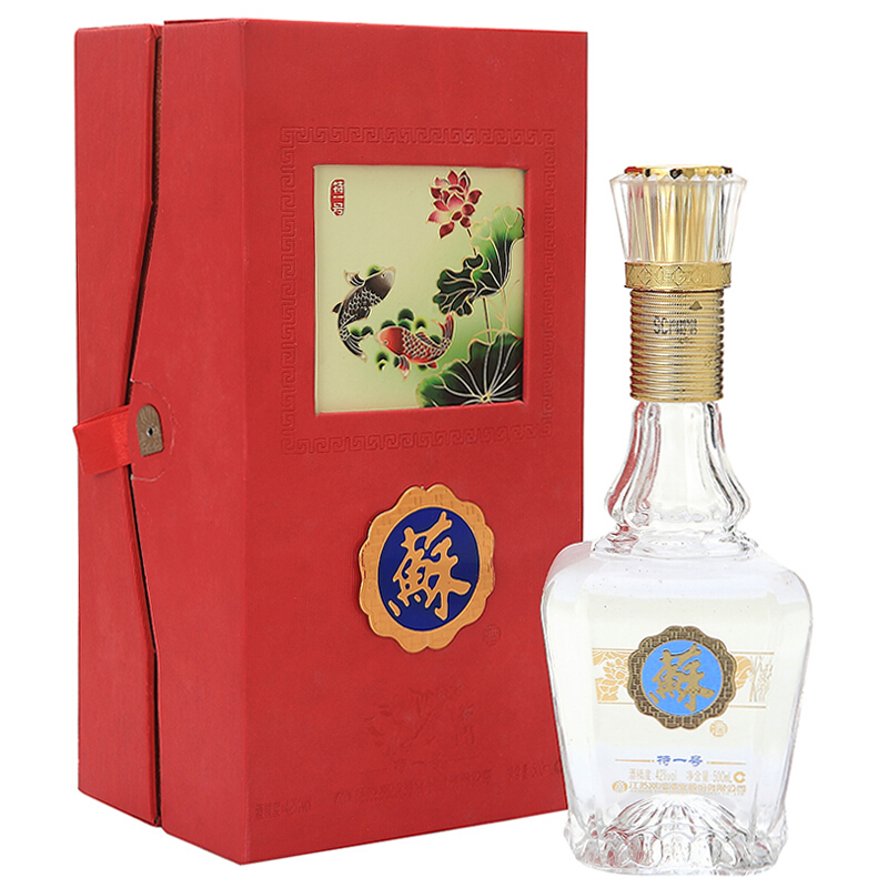 江蘇省雙溝酒蘇酒特一號42度濃香型500ml單瓶裝