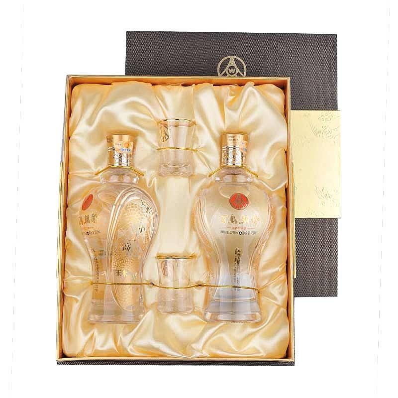 五糧液百鳥朝鳳酒禮盒口感濃香型52度白酒500ml*2禮盒裝