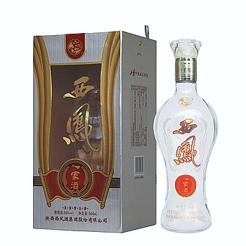 陜西西鳳酒銀盒人家酒口感濃香型50度白酒500ml單瓶裝
