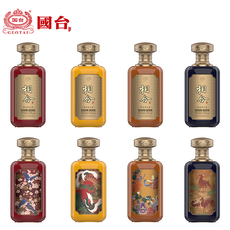 国台相合53度酱香型白酒500ml价格图表-[口感评测]真假鉴别多少钱一瓶