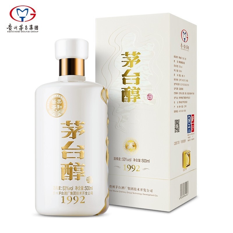 2022年 茅臺醇 1992 53度白酒 500ml 單瓶裝