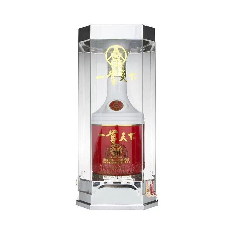 五糧液一尊天下豪華30口感濃香型52度白酒500ml單瓶裝