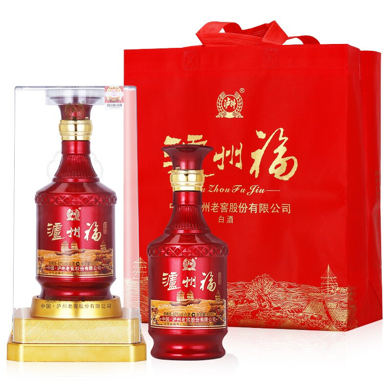 瀘州老窖42度瀘州福A6濃香型白酒500ml單瓶裝