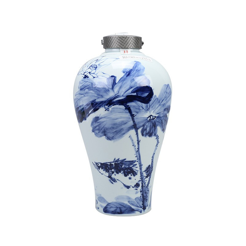 水井坊私享大壇收藏級原漿梅瓶口感濃香型66度白酒5000ml壇裝